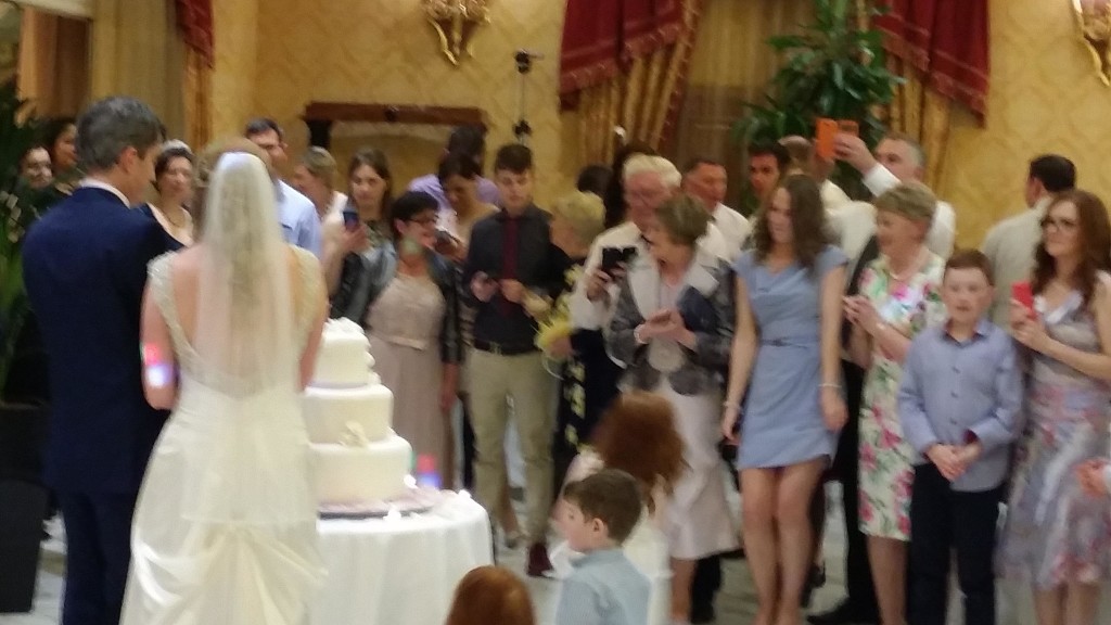 Irish wedding party in Rome at Parco dei principi Grand Hotel
